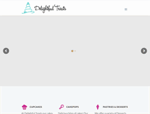 Tablet Screenshot of delightful-treats.com